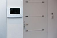 KIT εισόδου πόρτας Θυροτηλεόραση V350 Somfy Λευκό/Ασημί