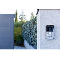 KIT εισόδου πόρτας Θυροτηλεόραση V350 Somfy Λευκό/Ασημί