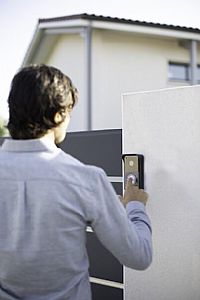 KIT εισόδου πόρτας Θυροτηλεόραση V500 Somfy Ασημί