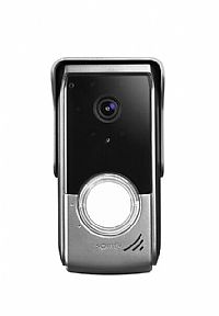 KIT εισόδου πόρτας Θυροτηλεόραση V100 Somfy Λευκό/Ασημί