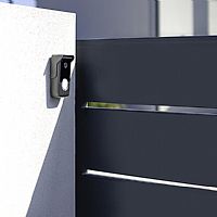 KIT εισόδου πόρτας Θυροτηλεόραση V100 Somfy Λευκό/Ασημί