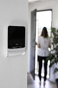 Μόνιτορ Θυροτηλεόρασης Έγχρωμο Somfy V100 Λευκό