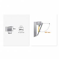 Μοτέρ ανοιγόμενης αυλόπορτας/γκαραζόπορτας Exavia 500 - 250kgr Somfy (16sec)