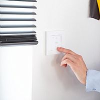 Διακόπτης επιτοίχιος ασύρματος RTS Somfy 1 καναλιού λευκό