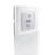 Διακόπτης επιτοίχιος ασύρματος RTS Somfy 1 καναλιού λευκό
