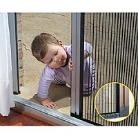 Σήτα συρόμενη πλισέ μονόφυλλη με ερπύστρια 1000Χ2200