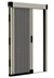 Σήτα συρόμενη πλισέ μονόφυλλη με ερπύστρια 1000Χ2200