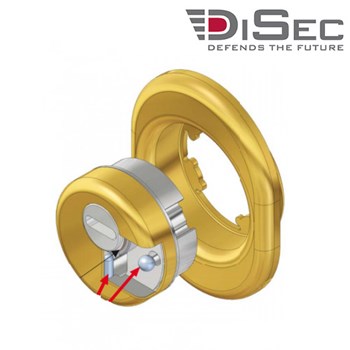 Defender πόρτας DiSec Monolito Rok Bronze/Μπρονζέ