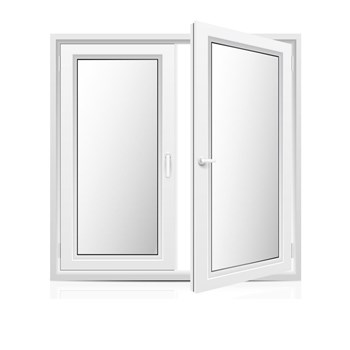 Δίφυλλο ανοιγόμενο παράθυρο