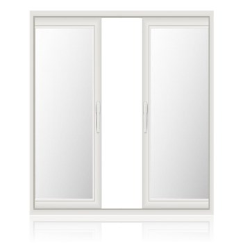 Συρόμενο ενεργειακό δίφυλλο χωνευτό τζάμι(μόνο)