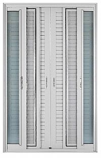 Συρόμενο ενεργειακό δίφυλλο χωνευτό τζάμι-σήτα-πατζούρι