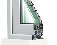 Συρόμενο μονόφυλλο χωνευτό τζάμι(μόνο)