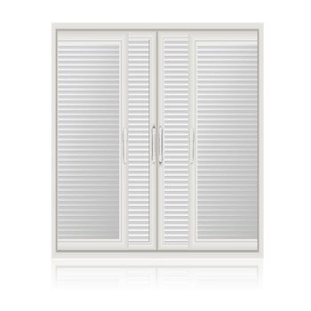 Συρόμενο ενεργειακό δίφυλλο χωνευτό τζάμι-πατζούρι