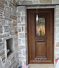 Πόρτα Εισόδου Αλουμινίου με πάνελ